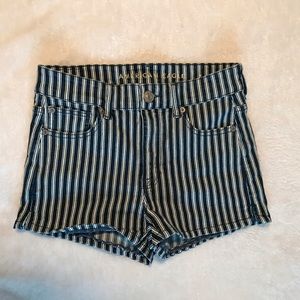 American Eagle Women’s Ne(x)t Level Stretch Pinstriped Jean Shorts